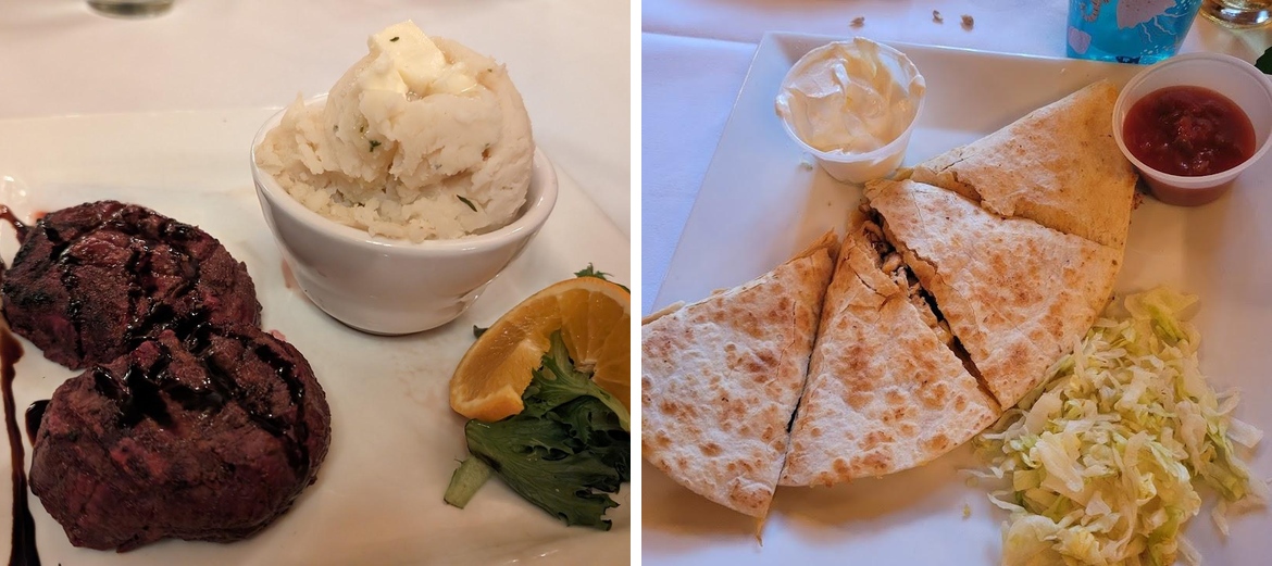 Valley Inn Menu