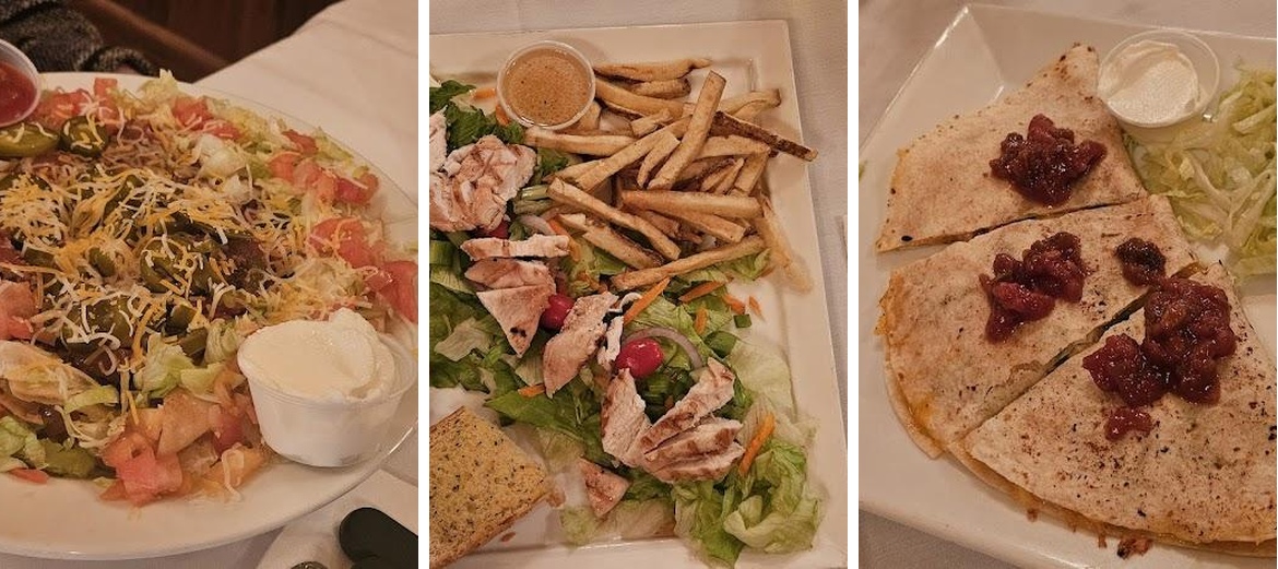 Valley Inn Menu