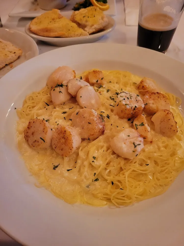 Scallops Alfredo
